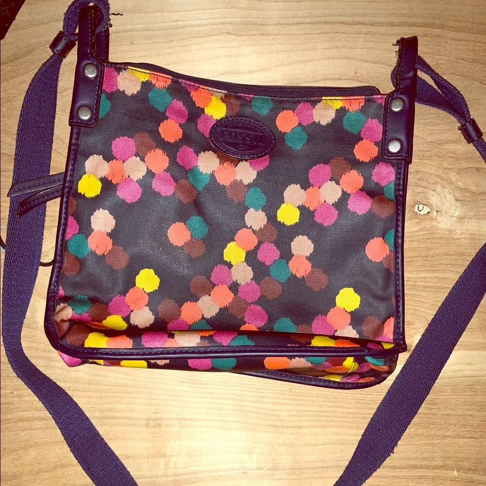Polka dot Fossil Purse